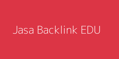 Jasa Backlink EDU