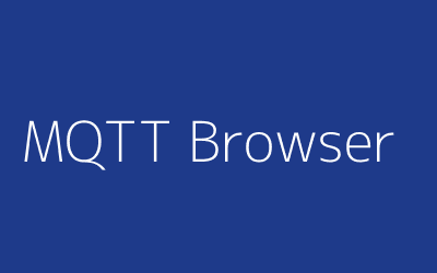 Browser MQTT Client