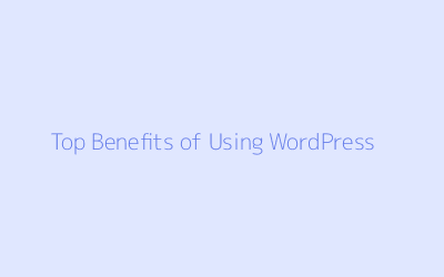 Top Benefits of Using WordPress
