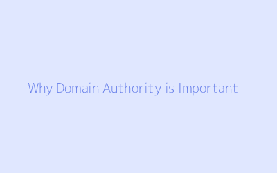 Why Domain Authority is Important