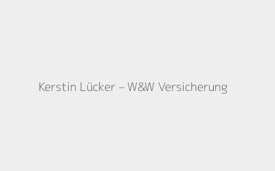 Kerstin Lücker – W&W Versicherung