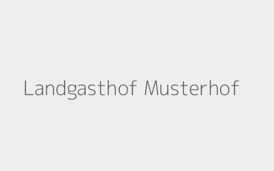 Landgasthof Musterhof
