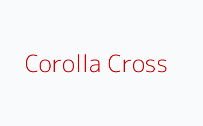 Corolla Cross Hybrid