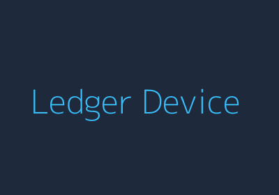 Ledger Device Preview