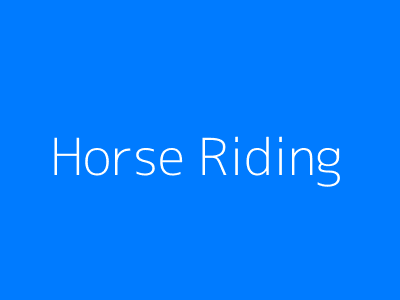 Horse Riding