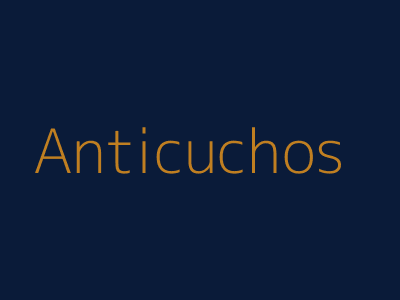 Anticuchos (3 palitos)