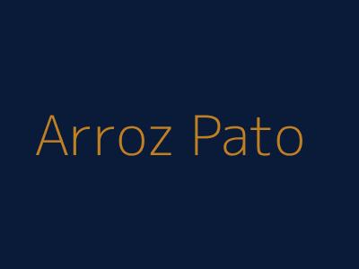 Arroz con Pato