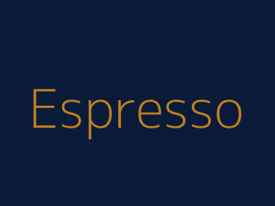 Café Espresso