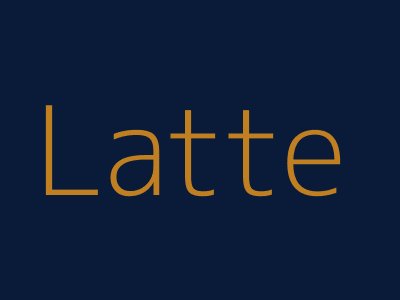 Latte Macchiato