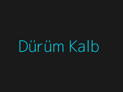 Bosphorus Grill – Dürüm Kalb