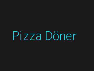 Bosphorus Grill – Pizza Döner