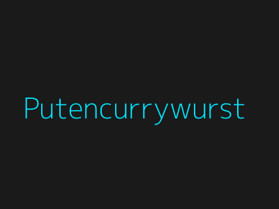 Bosphorus Grill – Putencurrywurst