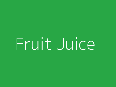 Fruit Juice