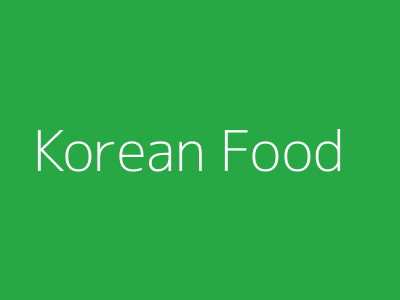 Korean Food