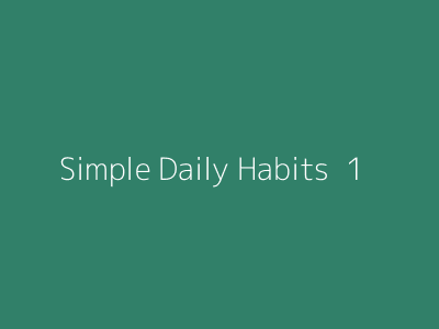 Simple Daily Habits That Protect Your Health Long-Term