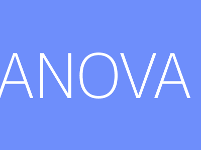 ANOVA