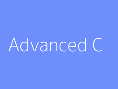 Advanced C