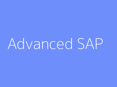 Advanced SAP