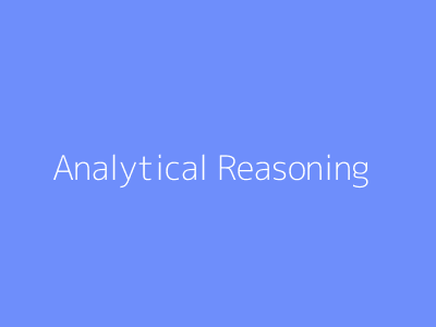 Analytical Reasoning