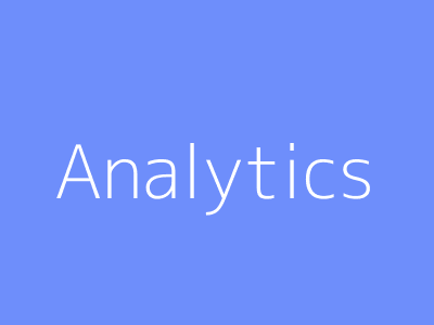 Analytics