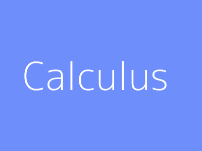 Calculus