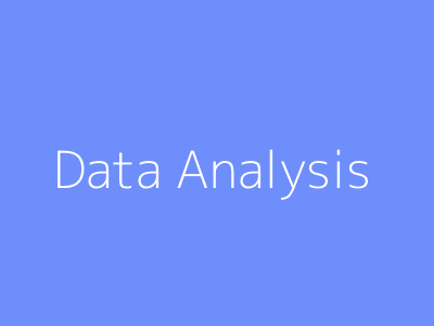 Data Analysis