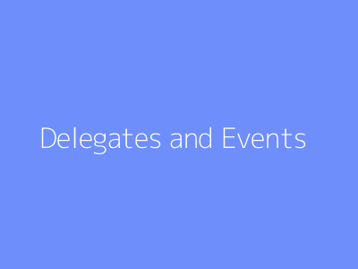 Delegates and Events