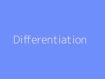 Differentiation