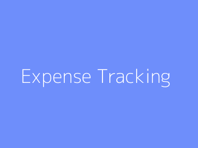 Expense Tracking