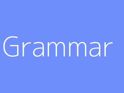 Grammar