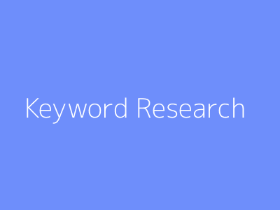 Keyword Research