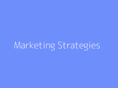 Marketing Strategies