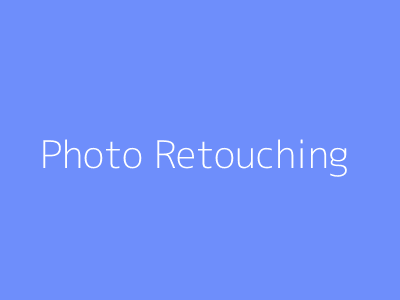 Photo Retouching