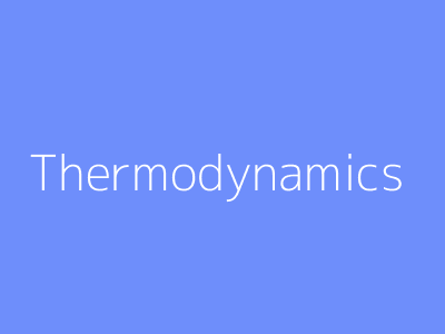 Thermodynamics