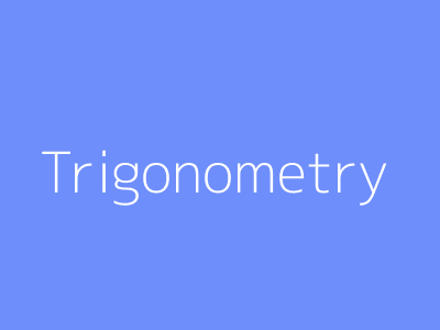 Trigonometry