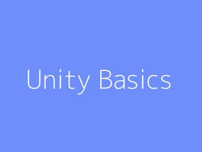 Unity Basics