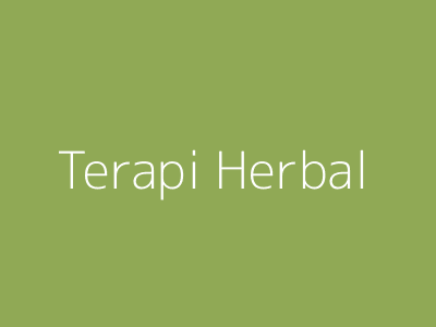 Terapi Herbal