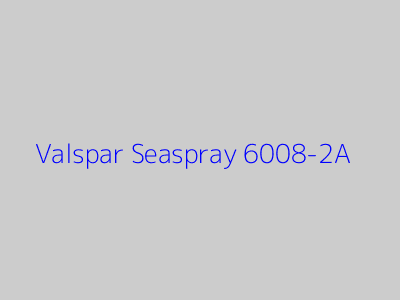 Valspar Seaspray 6008-2A paint swatch