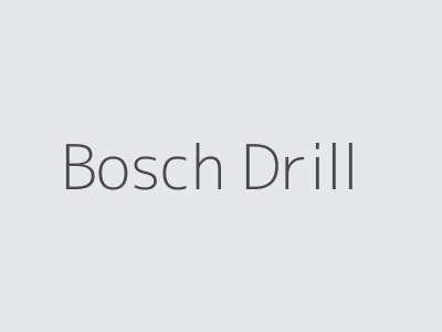 Bosch Accuboormachine 18v