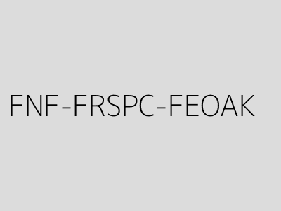 FNF-FRSPC-FEOAK