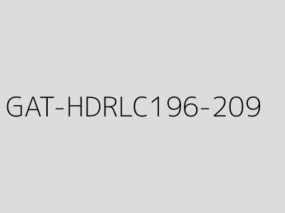 GAT-HDRLC196-209