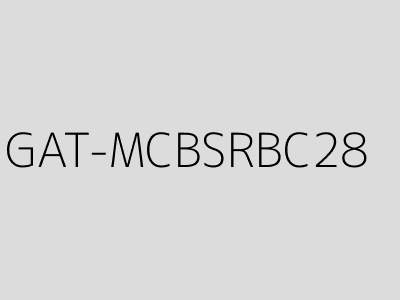 GAT-MCBSRBC28