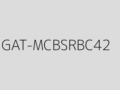 GAT-MCBSRBC42