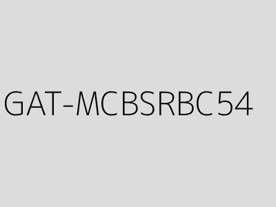 GAT-MCBSRBC54