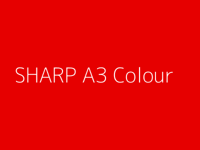 SHARP A3 Colour Copier