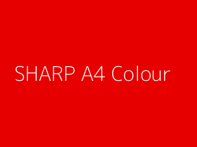 SHARP A4 Colour Printer