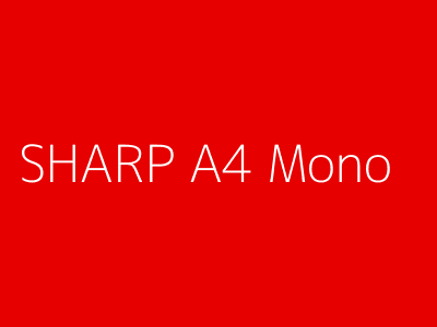 SHARP A4 Mono Printer