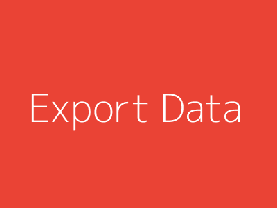 Data Export Interface