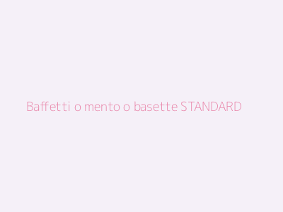 Baffetti o mento o basette STANDARD