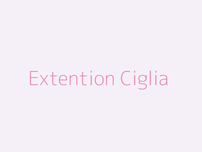 Extention Ciglia